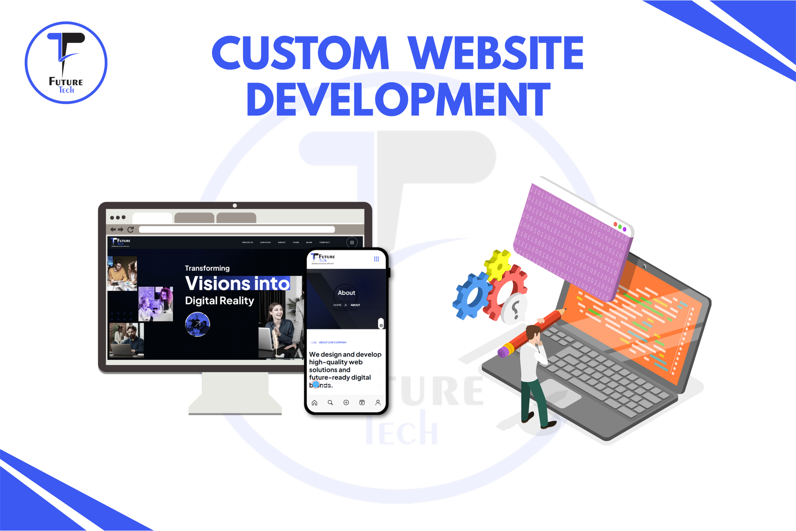 Custom Website Development – Tailored for Your Business